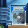 Imagem de Mini Ar Condicionado Portátil Climatizador Ventilador Umidificador C/ Usb