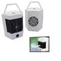 Imagem de Mini Ar Condicionado Umidificador C/ Refil P/ Gelo Portátil Purifica Air Cooler - EMB-UTILIT