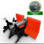 Imagem de Mini Arado Cultivador De Solo Para Roçadeira A Gasolina 26mm 9 Estrias 