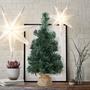 Imagem de Mini Árvore de Natal Artificial JUOPZKENN (30cm) - Pacote com 3