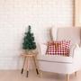 Imagem de Mini Árvore de Natal Artificial JUOPZKENN (30cm) - Pacote com 3