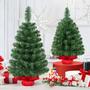 Imagem de Mini Árvore de Natal Artificial Yaheetech (60cm) - Pacote com 3
