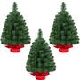 Imagem de Mini Árvore de Natal Artificial Yaheetech (60cm) - Pacote com 3