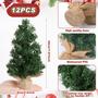 Imagem de Mini Árvore de Natal Artificial Yinder - 20cm - Ideal para Mesa