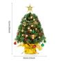 Imagem de Mini Árvore de Natal Xmas Exp 20cm com Enfeites em PVC Verde