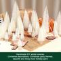 Imagem de Mini Árvores de Natal Artificiais (30 Peças) com Base Bege