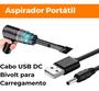 Imagem de Mini Aspirador De Pó Vertical Portátil Usb Recarregável