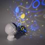 Imagem de Mini Astronauta Galaxy Projetor Noite Luz Quarto Luminária Crianças Usb Ws-8805 Luuk Young
