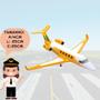 Imagem de Mini Avião Brinquedo Jatinho Executivo Divertido