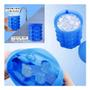 Imagem de Mini Balde Gelo Máquina De Gelo Manual Ice Cube Maker Genie Novo Século