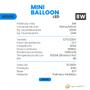 Imagem de Mini Balloon LED 2700K/4000K/6000K 8W Bivolt LM181/LM966/LM182