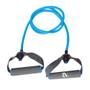 Imagem de Mini Band Forte + Elastico em Oito Forte + Extensor Forte Azul  Liveup Sports 