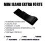 Imagem de Mini Band Preta Extra Forte Exercício Funcional Faixa Elásti