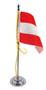Imagem de Mini Bandeira de Mesa Áustria 15 cm Poliéster
