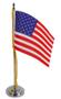 Imagem de Mini Bandeira De Mesa Estados Unidos Usa 15 Cm Poliéster