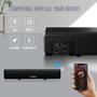 Imagem de Mini barra de som Bluetooth de 16 polegadas e 50 W - Home Theater