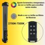 Imagem de Mini Bastão de Led RGB Soleste RL30SL com Mini tripe de metal T