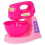 Imagem de Mini Batedeira de Brinquedo Cozinha Infantil Menina Rosa