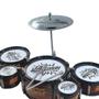 Imagem de Mini Bateria Infantil 8 Peças Rock Star Brinquedo Drum Bass