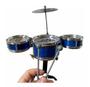 Imagem de Mini Bateria Musical Brinquedo Infantil Toys 5 Tambores