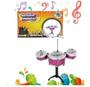 Imagem de Mini Bateria Musical Brinquedo Infantil Toys 5 Tambores