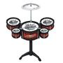 Imagem de Mini Bateria Musical Infantil Brinquedo Baquetas - Art Brink