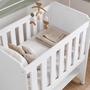 Mini Berço 100% MDF com Colchão Yescasa Imagem de Mini Berço 100% MDF com Colchão Yescasa