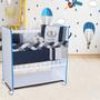 Imagem de Mini Berço Bed Side New Baby Com Colchão e Grade Móvel para Bebê