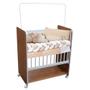 Imagem de Mini Berço Bed Side New Baby Com Colchão e Grade Móvel para Bebê