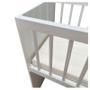 Imagem de Mini Berço Moisés Alegria com Colchão e Cômoda Infantil Ternura Baby Branco Flex - Incorplac