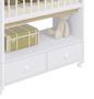 Imagem de Mini Berço Moisés com 2 Gavetas sem Colchão Branco - Completa Móveis