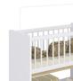 Imagem de Mini Berço Moisés com 2 Gavetas sem Colchão Branco - Completa Móveis