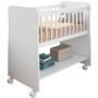 Imagem de Mini Berço Para Bebê Infantil Rubi Estilo Moisés Com Colchão Branco - Desk Design
