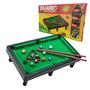 Imagem de Mini Bilhar Infantil Mesinha De Sinuca Snooker Completo Brinquedo De Criança