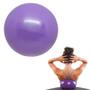 Imagem de Mini Bola de Pilates Yoga Fisio Antiderrapante 25cm e toalha