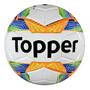 Imagem de Mini Bola Futebol Topper Samba Oficial Mais Inflador Com NF