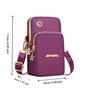 Imagem de Mini Bolsa Feminina Crossbody Moda 2024 - Porta Moedas com Alça para Corrida