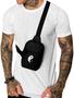 Imagem de Mini Bolsa Lateral Shoulder Bag Masculina Pega Visão Estampa Yin Yang