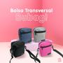 Imagem de Mini Bolsa Shoulder Transversal Pochete Masculina Feminina Tira Colo Transversal Ombro - Bubag!