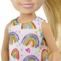 Imagem de Mini Boneca Barbie Chelsea Loira 13 Cm Mattel - Hgt02