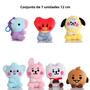 Imagem de Mini Boneca de Pelúcia Kawaii BT21 (12-24cm) - Ovelha, Coala e Cão Amarelo