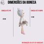 Mini boneca metoo ângela doll bailarina sofia 20cm Imagem de Mini boneca metoo ângela doll bailarina sofia 20cm