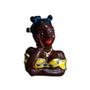 Imagem de Mini Boneca Namoradeira Coque Black Decorativa Amarela