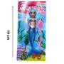 Imagem de Mini Boneca Sereia Encantada com Luz na Calda