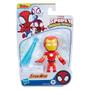 Imagem de Mini Boneco - 10 cm - Spidey and His Amazing Friends - Iron Man - Hasbro