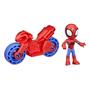 Imagem de Mini Boneco E Moto Marvel Aming Frieds Homem Aranha