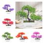 Imagem de Mini Bonsai Artificial - Árvore em Pote para Decoração de Casa e Jardim