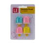 Imagem de Mini Borracha Le Ice Pastel com 4 Unidades