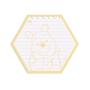 Imagem de Mini Caderno Fichario Smart Hexagonal  Disney Ursinho Pooh com 80 folhas Reposicionáveis