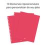 Imagem de Mini Caderno Smart Milky Folhas Removível 80 folhas
